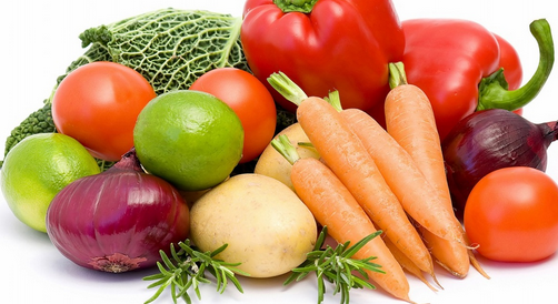 Picture of healthy vegetables